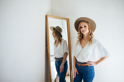 Portrait of Business Owner in Hudson Valley New York