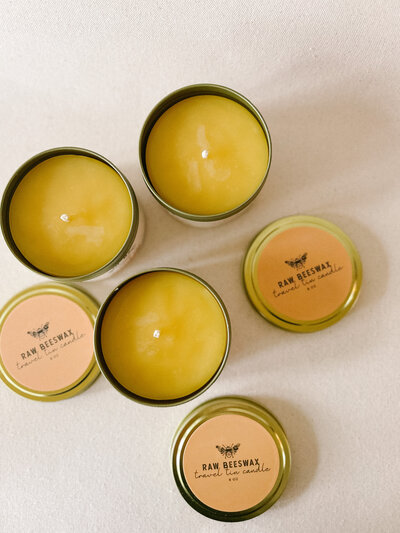 BBCC Gold Travel Tin open lids