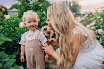 Woman posing for camera
