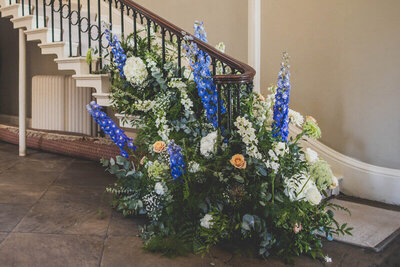 Staircase florals
