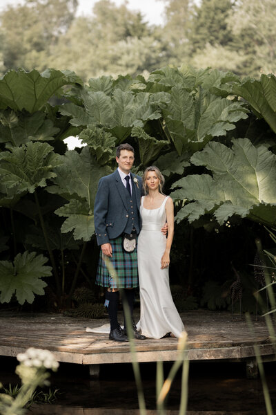 Editorial wedding photography at Devon marquee wedding