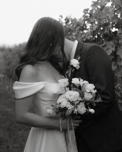 Little Saint Wedding, white florals, Healdsburg, sunset
