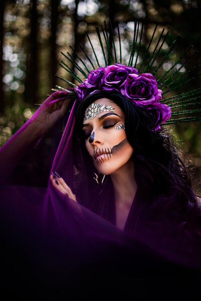 Women's Halloween Photography