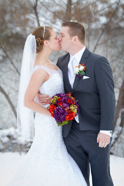 Winter Wedding in Richfileld - near Milwaukee