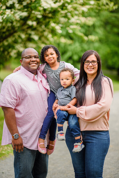 Beautiful family photography outdoors or studio seattle