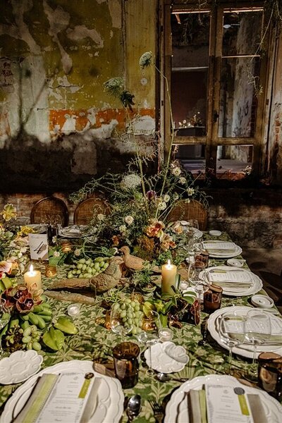 Wedding reception at General Prim in Mexico City