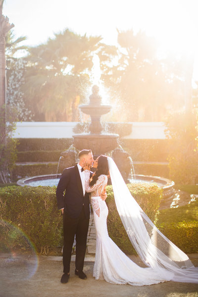 private estate wedding in Palm Springs