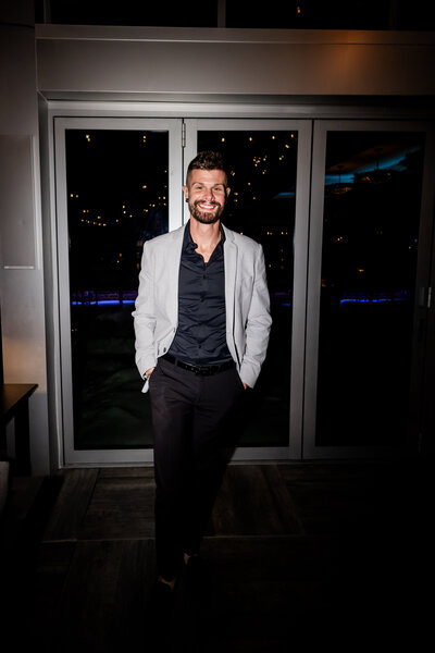 Lead photographer Drew Cooper at Bambino International