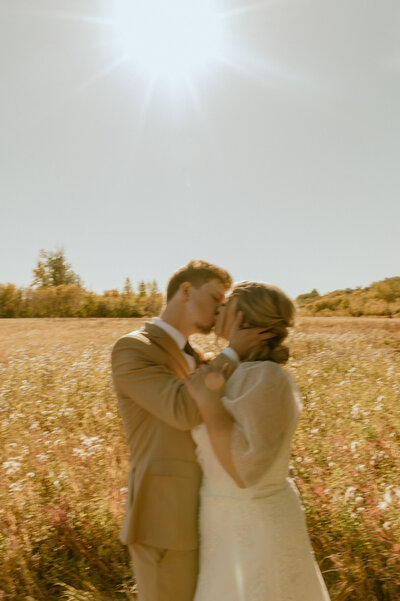 farm styled wedding in Central Alberta