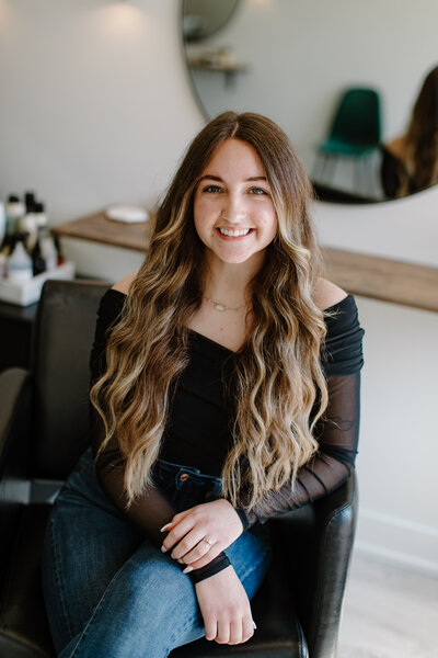 Khloe Lawrence, stylist at The Bob Salon