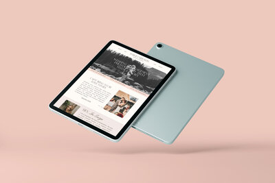 Ipad mockup design 