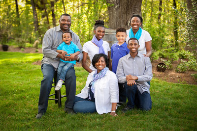 Outdoor Family Portrait session by Tracy Brown Photography