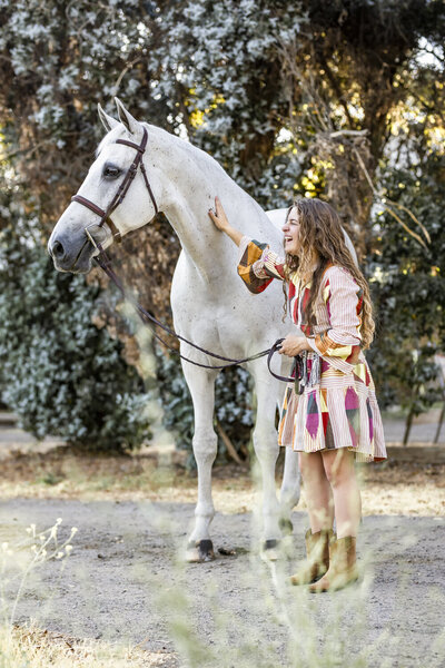 Paint Horse Photograph with Black Background Chino Hills