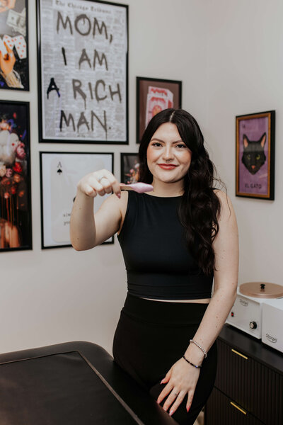 Social media content for wax studio