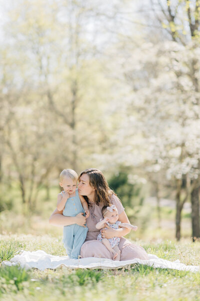 Outdoor Motherhood Photo Session Spring Hill TN