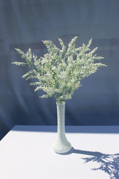 White Common Heather DELUXE BUSH (3)