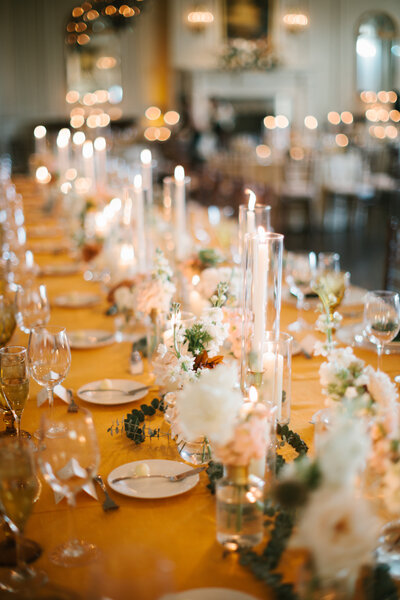 outdoor wedding reception planned by Boizelle Affaires