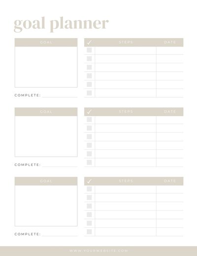 Goal Planner 2