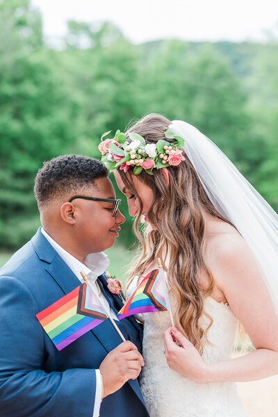 LGBTQ Wedding at Ivy Rose Barn, Virginia
