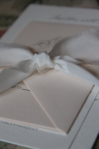 Hand dyed silk ribbon