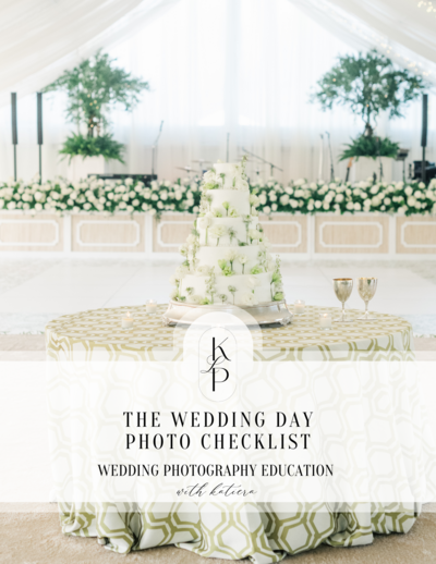 the wedding day photography checklist for wedding photographers mocked up on an ipad