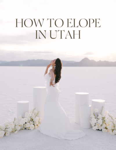 a blog by Macayla Lott Photography on how to elope in utah