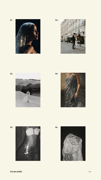 dylan james instagram story layout