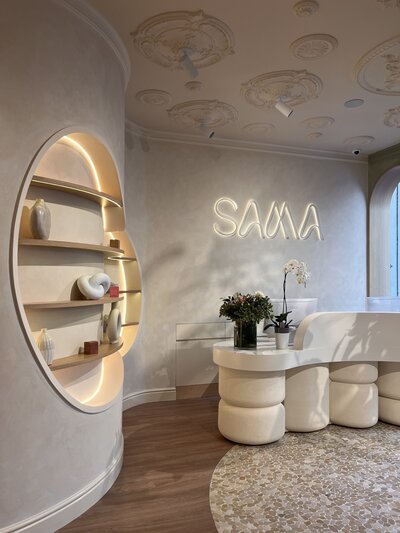 creating forward studio sama oral health care