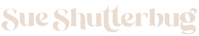 Sue Shutterbug logo