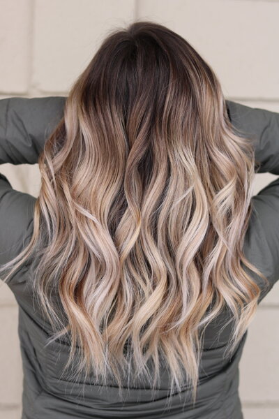 natural balayage perfect for fall and winter