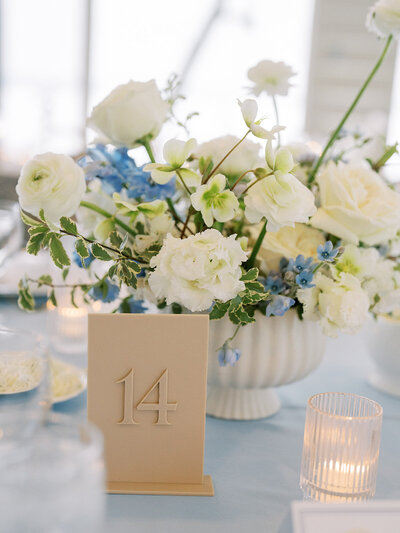 reception room designed by wedding planner in michigan