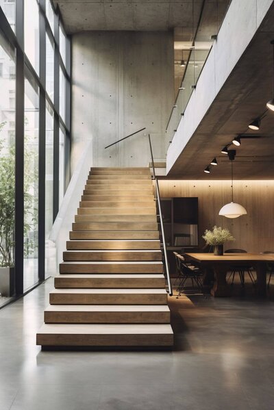 beautifully designed stairwell