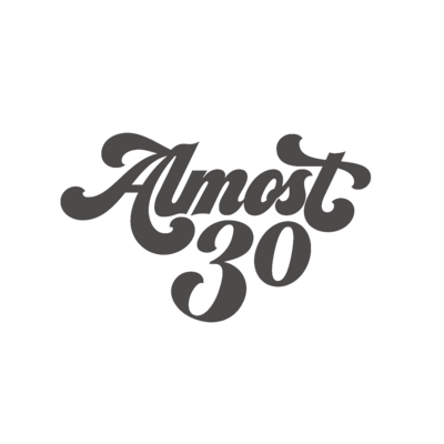 Almost30Logo_Charcoal