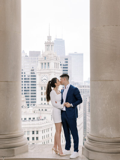 Jennifer Campbell Studio London House Chicago Cupola wedding-4