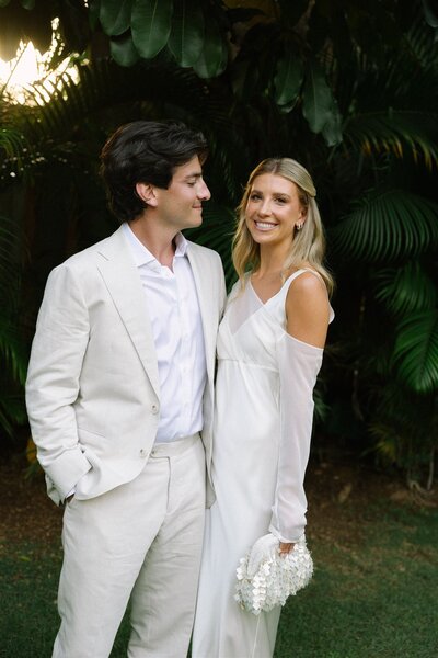 Tropical Wedding Beachside Dominican Republic