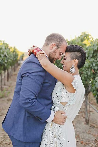 Garre Winery Outdoor Wedding San Francisco, CA