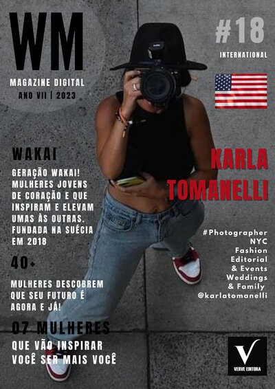 VM Digital Magazine featuring Karla on the cover, showcasing her exceptional talent and creativity