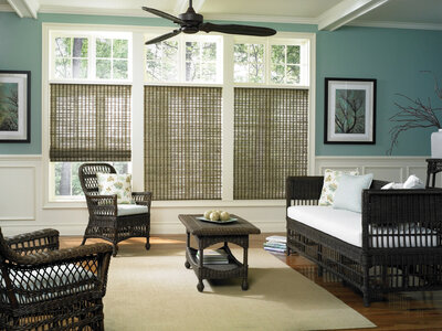 woven wood shades for windows