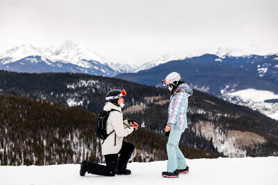 Ski Proposal Photographer