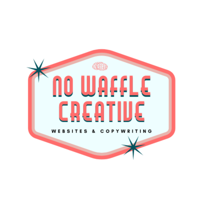 Logo for No Waffle Creative website design Hong Kong