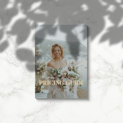 pricing guide template cover