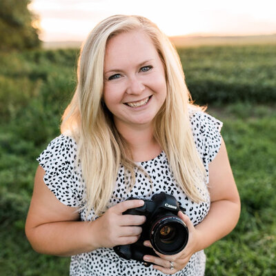 portrait of photographer from online mentor session