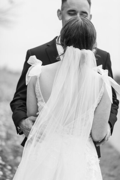B&W-Emma and Zach-Toast-Iowa Wedding Photographers-Something Minted-255