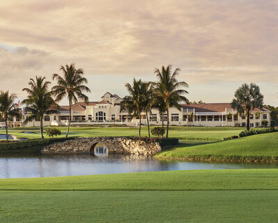 Golf course elevation of BallenIsles Country Club