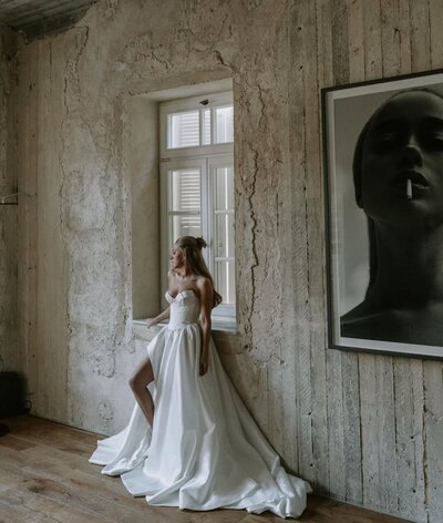 Margot Studios Elisa Eliza bridal gown, wedding dress stocked at Sundays Bride, London. UK