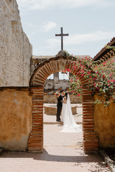 Mission San Juan Capistrano  Wedding