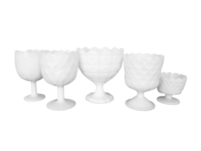 Milk Glass Vases — HRJ Events & Vintage Rentals