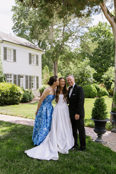 Bride with Mom and Dad