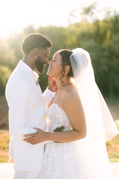 Bride and groom, holding hand and running down the steps, happily at San Francisco City Hall | San Francisco Wedding | Amy Huang Photography a  San Diego Wedding Photographer