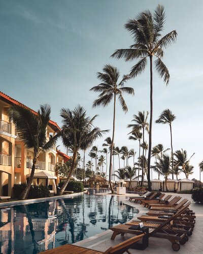 a high end resort